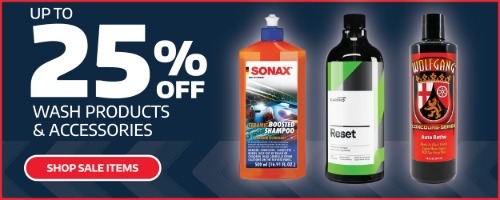 Up to 25% off Wash products and accessories
