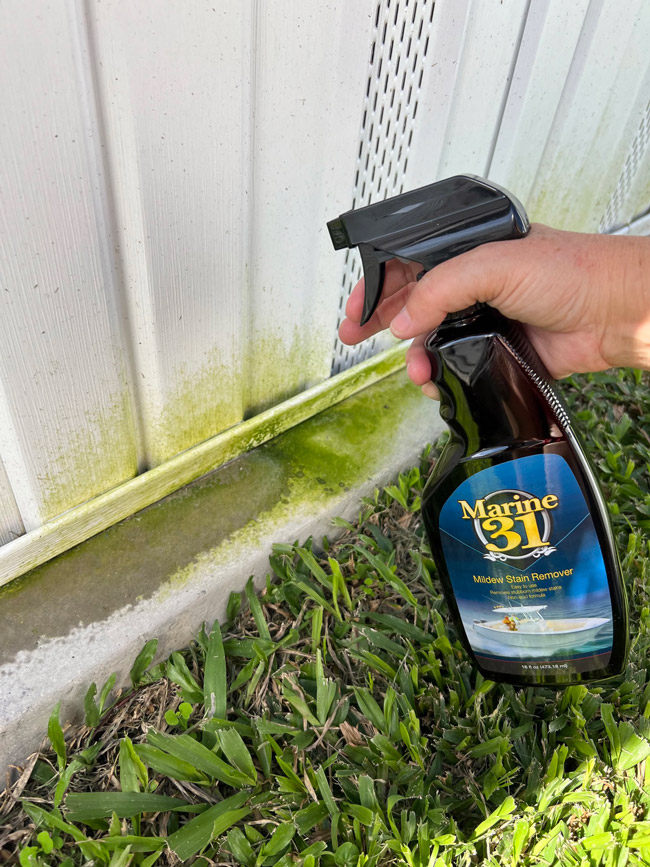 Geek Center - Auto Detailing Tips - Marine 31 Mildew Stain Remover Home  Guide 