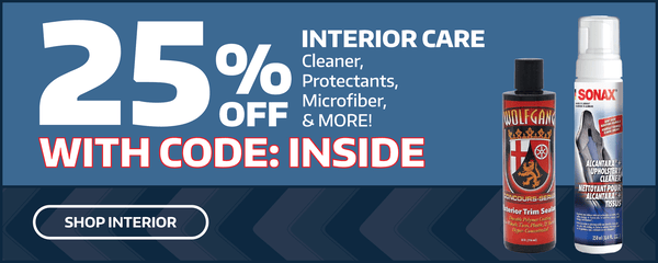 Get 25% Off Interior Care
