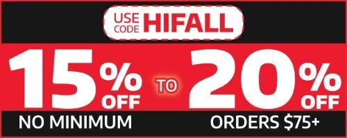 15% Off Orders $50+