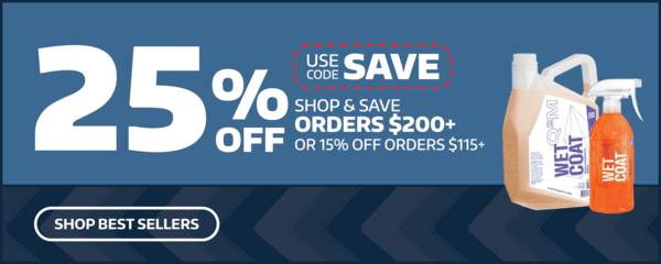 Up to 25% Off Select Car Detailing Products