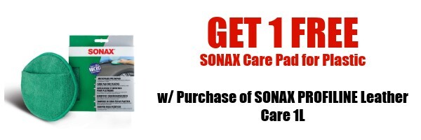 Free Bonus with SONAX PROFILINE Leather Care