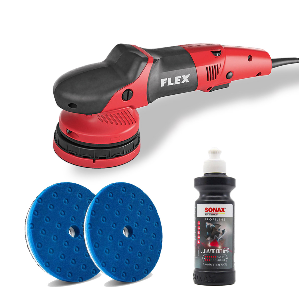 FLEX XCE 10-8 SONAX Polisher Combo | Autogeek