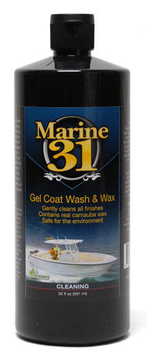 Marine 31 Gel Coat Wash And Wax with Carnauba 32 oz