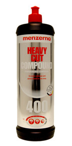 Menzerna Starter Kit 3500 Super and 400 Heavy Cut Polishing Compound Waxing Bundle with Buffing Pads