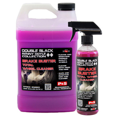 P&S Professional Detail Products - Brake Buster Wheel and Tire Cleaner -  Non-Acid Formula Safe For All Wheel Types, Removes Brake Dust, Oil, Dirt