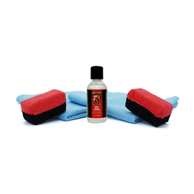 Car Valeting Kit: Interior & Exterior Wash & Cleaning Pack (Bucket, Towel, Brush)