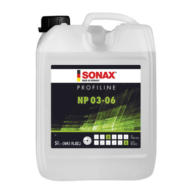 SONAX PROFILINE NP 03-06 – 5 Litri – Lucidante Professionale Per Vernici Opache – Senza Silicone
