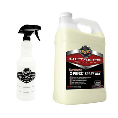 Meguiars D156 Synthetic X-press Spray Wax Combo Pack