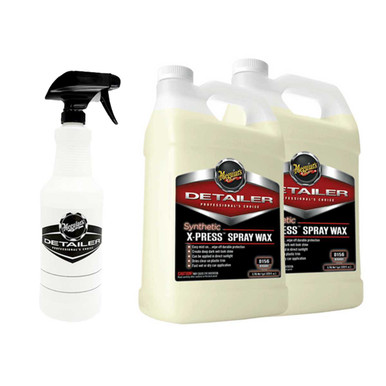 Meguiars D156 Synthetic X-press Spray Wax 128 oz