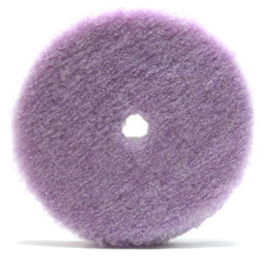 Foamed Wool 7 inch Polishing/Buffing Pad, purple wool pad, lake country,  dual action wool pad