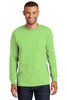Port & Company® Tall Long Sleeve Essential Pocket Tee. PC61LSPT