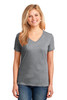 Port & Company® Ladies Core Cotton V-Neck Tee. LPC54V