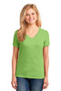Port & Company® Ladies Core Cotton V-Neck Tee. LPC54V