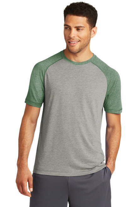 Sport-Tek ® PosiCharge ® Tri-Blend Wicking Raglan Tee. ST400
