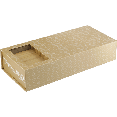 Bamboo Fast Wirelsss Charging Dock Station