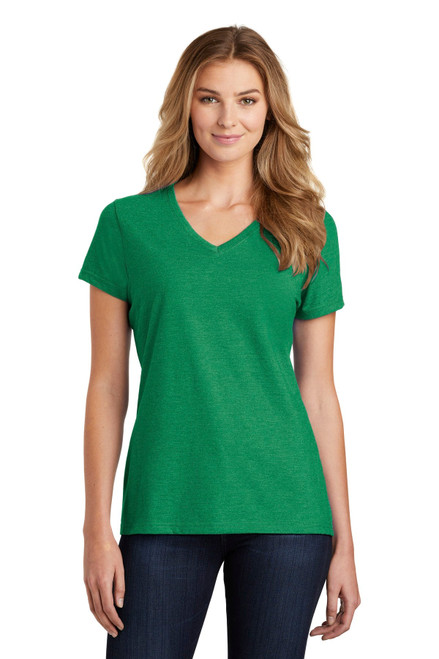 Port & Company ® Ladies Fan Favorite ™ Blend V-Neck Tee. LPC455V