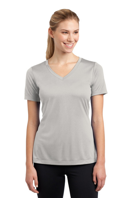 Sport-Tek® Ladies PosiCharge® Competitor™ V-Neck Tee. LST353