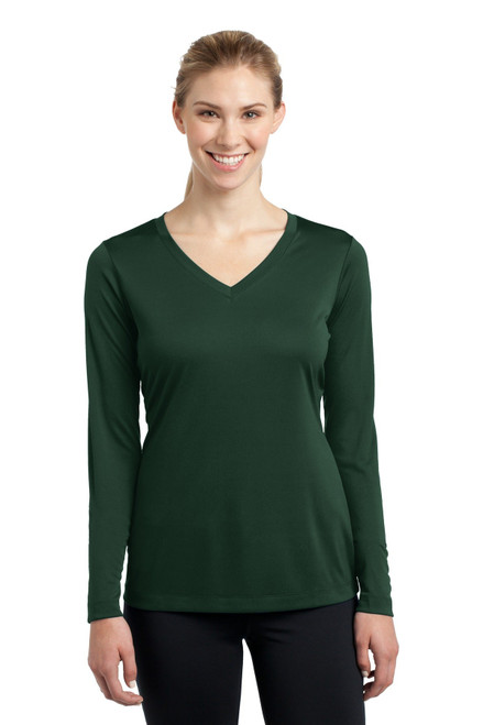 Sport-Tek® Ladies Long Sleeve PosiCharge® Competitor™ V-Neck Tee. LST353LS