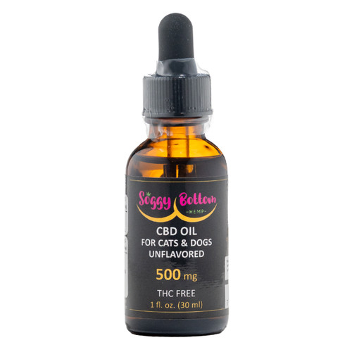 CBD Small Dog & Cat Oil - 500mg per Bottle CBD Small Dog & Cat Oil - 500mg per Bottle
