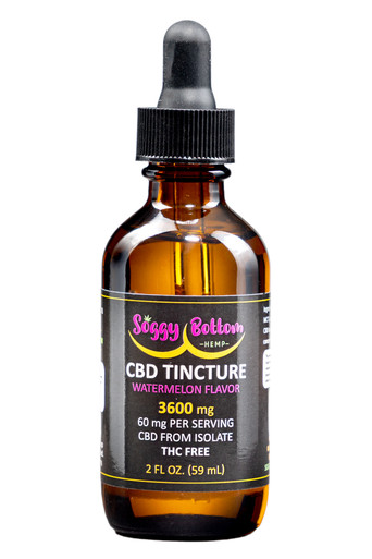 CBD Tincture - 3600mg per 2 oz Bottle, THC-free