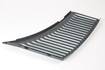 Mercedes 1078360165 Bonnet Grille - Left Blue | C107 R107 SL