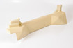 Mercedes 1299120235 Seat Trim Cover - Rear Right Cream | R129 SL