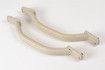 Mercedes 1248100351 Grab Handle x2 - Cream | S124 W124 V124 C124 E R129 SL