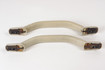 Mercedes 1248100351 Grab Handle x2 - Cream | S124 W124 V124 C124 E R129 SL
