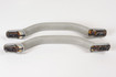 Mercedes 1248100351 Grab Handle x2 - Grey | S124 W124 V124 C124 E R129 SL