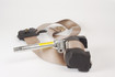 Mercedes 1408602785 Seat Belt - Front Left Beige | W140 V140 S