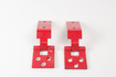 Mercedes 4608800228 Bonnet Hinge x2 - Front Red | W460 W461 W463 G