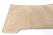 Mercedes 1076842929 Floor Mat - Front Left Beige | R107 SL