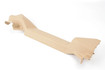 Mercedes 1299120135 Seat Trim Cover - Rear Left Beige | R129 SL