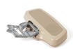 Mercedes 1408101011 Mirror Bracket & Speaker - Beige | W140 V140 C140 S