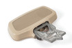 Mercedes 1408101211 Mirror Bracket & Speaker - Beige | W140 V140 C140 S