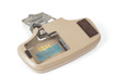 Mercedes 1408101211 Mirror Bracket & Speaker - Beige | W140 V140 C140 S