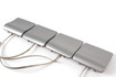 Mercedes 1296980030 Jacking Point Cover Set x4 - Silver | R129 SL