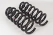 Mercedes 2053242604 Suspension Coil Spring Set x2 - Rear | W205 C