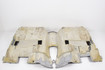 Mercedes 2056801206 Footwell Carpet Trim Panel - Rear Black | W205 C