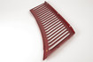 Mercedes 1078360165 Bonnet Grille - Left Red | C107 R107 SL