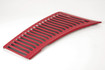 Mercedes 1078360265 Bonnet Grille - Right Red (c) | C107 R107 SL