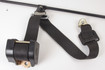 Mercedes 0008601283 Seat Belt - Rear Left Black | W460 W461 G