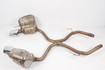 Mercedes 2304911300 Exhaust Muffler Set x2 - Left | R230 SL