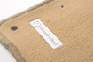 Mercedes 1296803540 Floor Mat - Front Left Tan | R129 SL