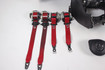 Mercedes 2056801102 AMG Dashboard Seat Belt Kit - Black | W205 S205 C205 A205 C