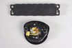 Mercedes 2056801102 AMG Dashboard Seat Belt Kit - Black | W205 S205 C205 A205 C