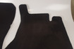 Mercedes 1296803540 Floor Mat Set x2 - Front Black | R129 SL
