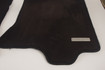 Mercedes 1296803540 Floor Mat Set x2 - Front Black | R129 SL