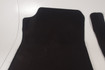 Mercedes 1296803540 Floor Mat Set x2 - Front Black | R129 SL